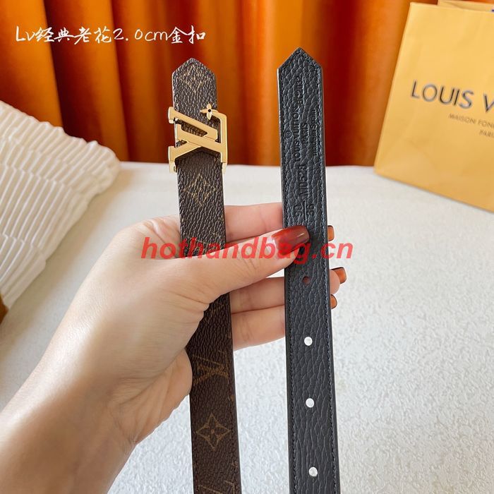 Louis Vuitton Belt 20MM LVB00059 Louis Vuitton Belt 20MM LVB00059